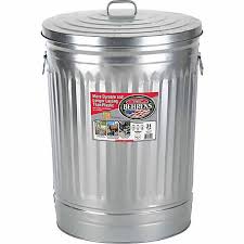 Due to the cost of shipping and the number of requests we have received for the larger. Behrens 31 Gallon Galvanized Steel Utility Trash Can 1270 At Tractor Supply Co