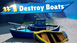 There are several boats in this location, all made from different materials and with varying levels of difficulty to break down. Destroy Boats Fortnite The Millennial Mirror