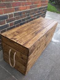 Vintiquewise brown rustic large wooden storage trunk with lockable latch (2) model# qi003943.s. Pin On Diy Projects