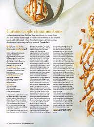 Caramel Apple Cinnamon Buns Vg Bbc Good Food Magazine 27 Aug 2020 Cinnamon Buns Caramel Apple Cinnamon Bbc Good Food Recipes