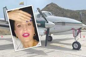 Desde que se conoció el caso donde encontraron un cargamento de cocaína en una avioneta a nombre de su esposo, la actriz ha estado sin pronunciarse. Alejandra Azcarate Avion Ligado A Esposo Salio De Base Antinarcoticos Bogota