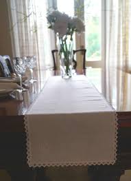 Celtic Tree Linen Table Runner Add A Touch Of Celtic Class To Your Dining Table With The Classic Linen Tray Cloth From Linen Table Runner Table Runners Table
