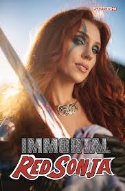 Red Sonja's Instagram, Twitter & Facebook