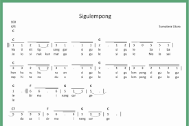 Not Angka Sigulempong Seputar Musik