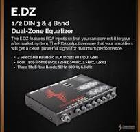 Precision Power E.DZ 7-Band Dual Zone Graphic Equalizer with Auxiliary  Input and Independent Subwoofer Control