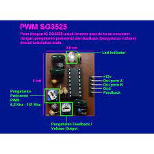 The method, in which the low voltage dc power is inverted, is completed in two steps. Pwm Inverter Sg 3525 Bukan Tl 494 Modul Shopee Indonesia