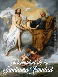 Se invita a seguir la misa de la solemnidad de la santísima trinidad, el próximo domingo a las 12:00 horas, a través de la página oficial de facebook de la arquidiócesis y canal 12, la cual será presidida por monseñor faustino armendáriz jiménez. Solemnidad De La Santisima Trinidad Parroquia La Dolorosa