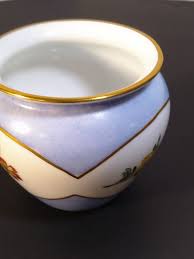 Vintage hand painted bowl signed 1926 it has 2233 stamped in bottom Vase