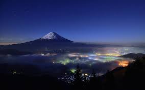 Mt Fuji Wallpaper Night 1920x1200 Download Hd Wallpaper Wallpapertip