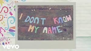 She wrote songs motivated by movies and imagining feelings of. Grace Vanderwaal I Don T Know My Name Lyric Youtube