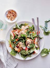 Strawberrrynchicken.salf hold the chicken : Strawberry Chicken Salad With Pecans Recipe Myrecipes