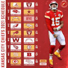 Top 10 marquee matchups feature top qb duels. Arrowhead Pride On Twitter It S Here The Reigning Afc Champion Kansas City Chiefs 2021 Nfl Schedule