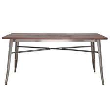 21st century and contemporary french modern tolix dining room tables. Rectangular Tolix Table 4 People Xavier Pauchard Replica