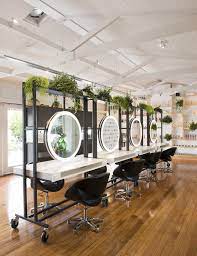 An Intimate Luxurious And Bespoke Hair Salon On Auckland S North Shore Has Created A Holistic Cent Salon Interior Design Hair Salon Interior Hair Salon Design