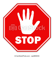 Stoppschild das stoppschild in deutschland: Stoppschild Isoliert Auf Weiss Canstock