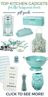 Top 15 Turquoise Gifts For The Cook Favorite Turquoise Kitchen Accessories Kitchen Blue Kitchen In 2020 Turquoise Kitchen Decor Turquoise Kitchen Turquoise Gift