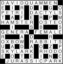 Maybe you would like to learn more about one of these? January 2019 Crossword Puzzle Answers The Scientist Magazine