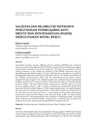 Manfaat penelitian manfaat teoritis : Https Jurnal Ar Raniry Ac Id Index Php Didaktika Article Download 593 496