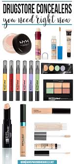 Best Drugstore Concealers Hairspray And Highheels