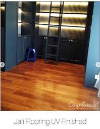 Vinyl flooring sticker foam 3d / wallpaper sticker marble 30 x 30cm: Indoor Flooring Jati Flooring Uv Finished Project Mrs Ma Surabaya Courtina Luxury Wood Flooring Decking Jakarta Oleh Courtina Luxury Wood Flooring Decking Arsitag