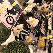 Motorcycle Theme Babyshower Baby Shower Party Ideas Photo 1 Of 10 Bike Baby Shower Baby Shower Baby Shower Motorcycle