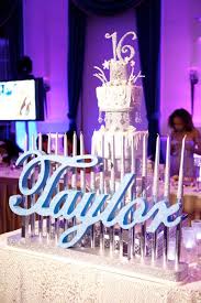 Things To Do For Your 16th Birthday In The Winter Winter Wonderland Birthday Party Ideas Photo 23 Of 44 Sweet 16 Candelabra Sweet 16 Winter Sweet 16 Party Decorations