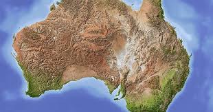 Australia Shaded Relief Map Australia Map Relief Map Map Of Continents