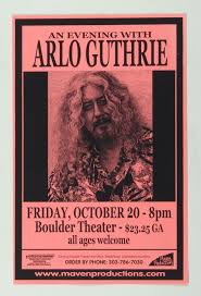 Arlo Guthrie Poster 2000 Oct 20 Boulder Theater In 2020 Theatre Bouldering Concert