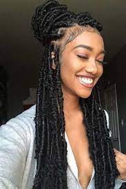 If you still don't rock sisterlocks, your natural hair is missing out. Beautiful Faux Locs Hairstyles 2019 Curly Girl Swag Faux Locs Hairstyles Locs Hairstyles Box Braids Hairstyles
