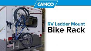 Can you hang a bike on an over the ladder chair? Rv Ladder Mount Bike Rack 2019 Youtube