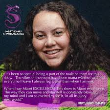 Introducing our 3-headed Taniwha , 🐲 🐲 🐲, OUR TUAKANA TEAM, 🤡👶🏻Janaye  Henry @janayeh , ✍️📚Liam Jacobson @liamjacobson , 💃🏻💭Gabby Terras  @gabbyterras , who have been pouāwhina to Ella in the making of ...