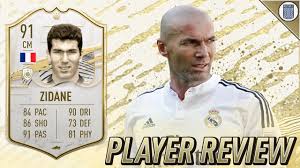 Fifa 21 is set for release in less than three weeks. 91 Base Icon Zidane Player Review Fifa 21 Ultimate Team Youtube