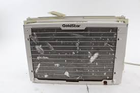 Window air conditioners are the most popular type of this size. Goldstar Window Air Conditioner Unit Property Room