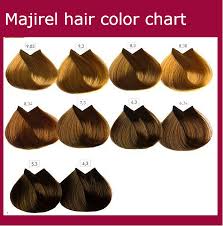 Blonde Majirel Hair Colour Chart