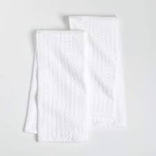 Check spelling or type a new query. Oversized Waffle White Dish Towels Set Of 2 Reviews Crate And Barrel Canada