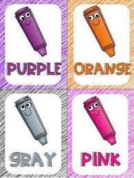 Crayon Color Posters By Type A In Prek Teachers Pay Teachers Poster Colour Color Poster