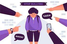 An act of intimidating a person to do something, especially such repeated coercion. Free Vector Stop Bullying Concept