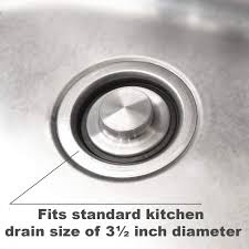 Base cabinets, wall cabinets, and tall specialty cabinets all have their own range of standard sizes. Buy 3 3 8 Inch 8 57cm Kitchen Sink Stopper Stainless Steel Garbage Disposal Plug Fits Standard Kitchen Drain Size Of 3 1 2 Inch 3 5 Inch Diameter Online In Turkey B07yp2nhrj
