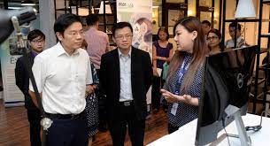 Midway in the interview, his manager, a genial woman named joyce, hands wong his bag where he. Visit By Minister For National Development And Second Minister For Finance Lawrence Wong To Esco Singapore Esco Aster
