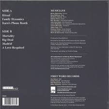 Myele Manzanza - A Love Requited / FIRST WORD RECORDS FW201 - Vinyl