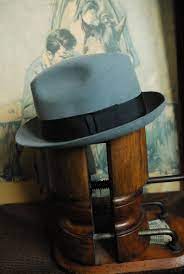 Vintage Mayser Zinc Grey Fur Felt Fedora Hat Uk 6 7 8 Etsy In 2020 Hats For Men Mens Felt Hat Classic Hats