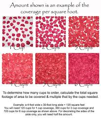 Rose Petal Aisle Styles And How To Calculate Petals Needed Rose Petals Wedding Dried Rose Petals Rose Petal Aisle