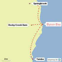 It is located 772 kilometres (480 mi) north of sydney and 165 kilometres (103 mi) south of. Australien Byron Bay Und Umgebung Lupesi
