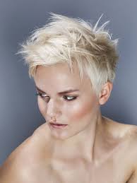 While some might think that there is not much variety to this haircut, they are very wrong. Short Messy Spiky Hairstyles For Women With Blonde Hair Cool Trendy Short Hairstyles 2014 Short Blonde Haircuts Short Hair Styles Trendy Short Hair Styles