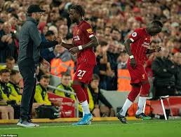 #liverpool #tactics #analysis download the onefootball app: Liverpool 4 1 Norwich The European Champions Get Their Premier League Season Off To A Good Start Daily Mail Online