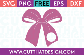 Download Bow Monogram Design 1 Cut That Design