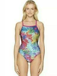 Speedo Women S Flipturns Pro Lt Size 8 34 Propel Back Swimsuit Keyhole Cutout Ebay One Piece Swimsuits Women Swimsuits