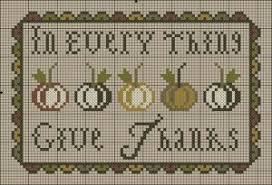 Free thanksgiving cross stitch chart. Free Thanksgiving Cross Stitch Pattern Give Thanks From Plum Street Samplers