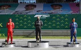 Lewis hamilton had 165 podium finishes throughout his career. Valtteri Bottas Wins Chaotic Austrian Grand Prix As Brilliant Lando Norris Takes Maiden Podium For Mclaren