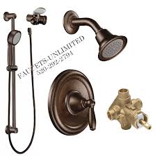 Moen Brantford Shower And Handshower System With Valve In Oil Rubbed Shower Fixtures Moen Shower Fixtures Oil Rubbed Bronze Bathroom